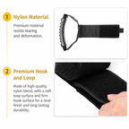 3 Pack Nylon Storage Straps with Handle, Garden Hose & Cord Organizer