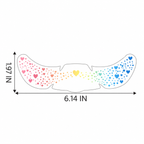 Holographic Glitter Freckles Temporary Face Tattoos – 8PCS