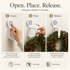 Christmas Spring-Lock Décor Hook