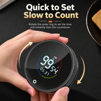 Magnetic Productivity Timer – Rechargeable Countdown Timer for Work & Study