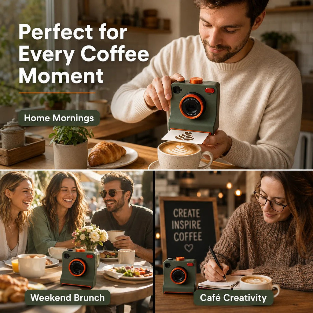 Custom Latte Art Printer – Turn Photos Into Coffee Designs