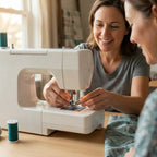 Adjustable Sewing Machine Hemmer Attachment for Rolled Hems