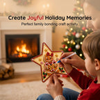 Pearl Diamond Art Christmas Tree Topper DIY Kit