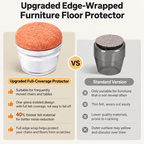 Chair Leg Floor Protectors for Hardwood Floors – Felt Furniture Leg Covers