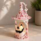 Halloween Pumpkin Light, Witch Hat Lantern LED Tabletop Decor
