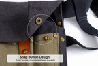 Garden Tool Waist Bag with Adjustable Belt and Multi Pockets