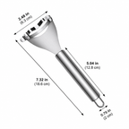 Stainless Steel Corn Peeler Tool for Easy Kernel Removal