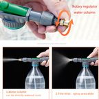 Manual Powerful Bottle Sprayer Attachment for Effective Gardening