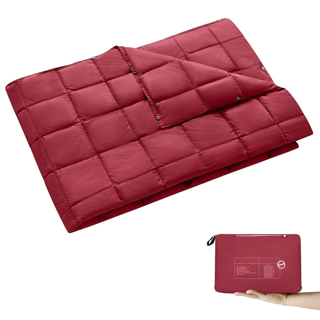 3-in-1 Multi-Functional Camping Blanket – Lightweight Portable Outdoor Blanket