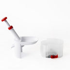Cherry Pitter Tool with Stainless Steel Pin and Pit Collection Container