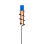 Solid Copper Rain Gauge with Garden Stake