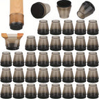 Chair Leg Protectors with Felt Bottom, Reusable Furniture Leg Covers