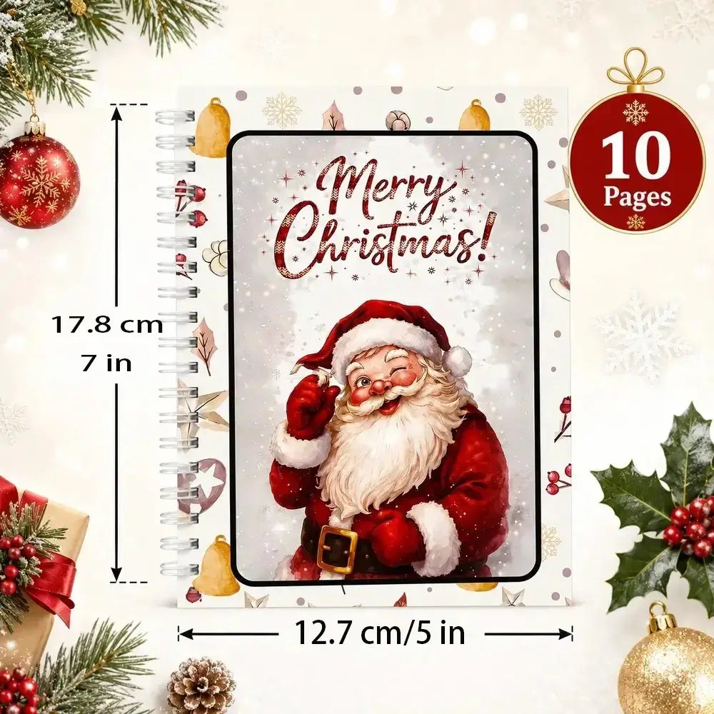 Christmas Gift Card Book – DIY Spiral-Bound Christmas Gift Card Holder Book