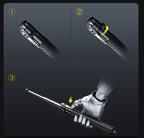 Walking Stick Alloy Trekking & Mobility Aid