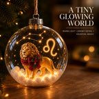 Lighted Zodiac Christmas Ornament