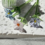 Mini Glass Flower Bouquet