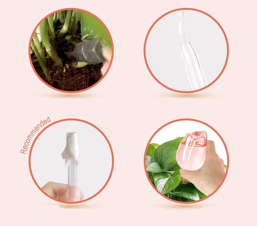 Self-Watering Tulip Plant Balloons 2/4 Pack – Drip Irrigation Tools