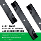 60" Mower Blades for Z930M Z950M Z951R 1025R Replace TCU15881