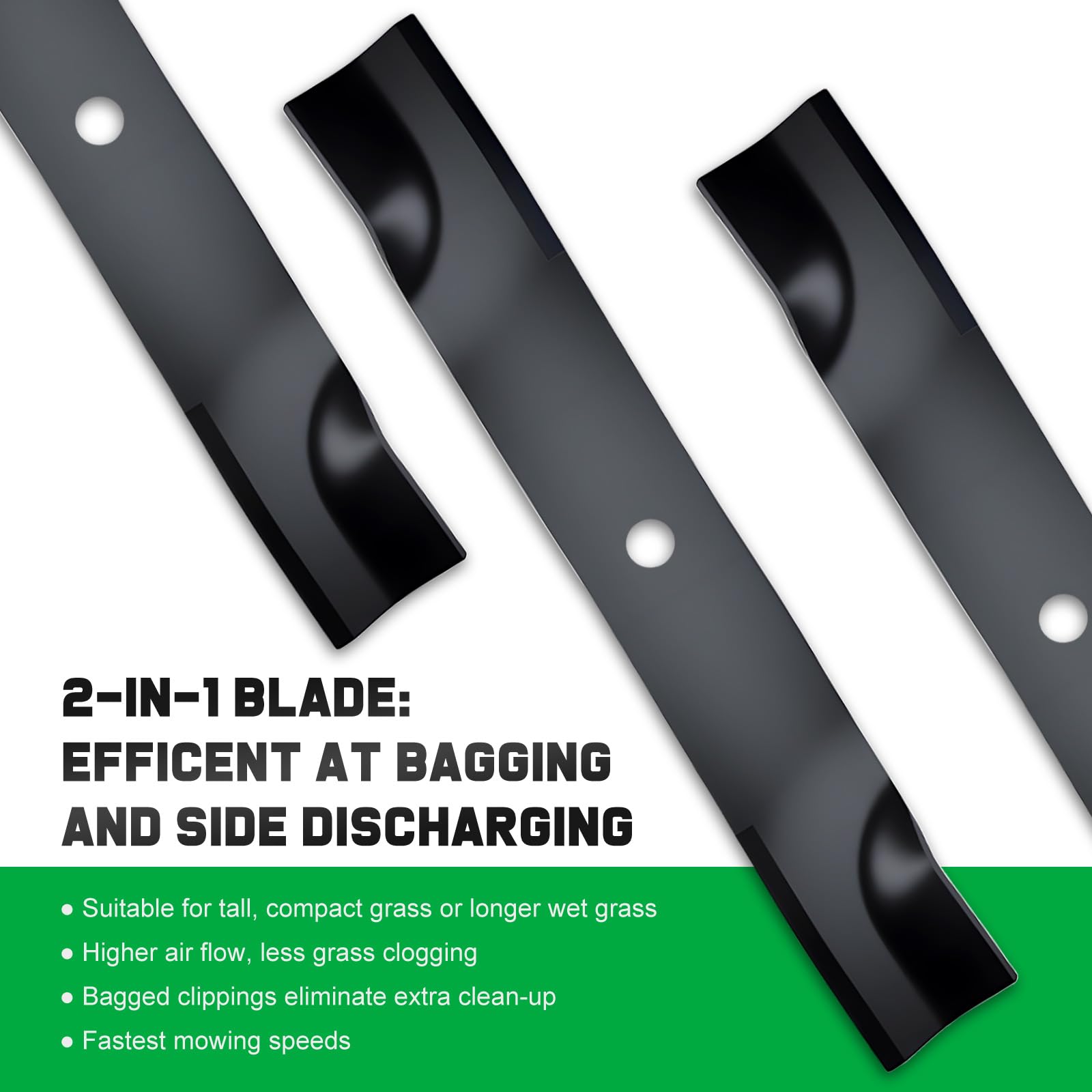 60" Mower Blades for Z930M Z950M Z951R 1025R Replace TCU15881