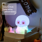 Halloween Decorative Light, Skeleton LED Night Lamp with Tap Control