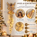 Angel Blessing Starfall Wall Light