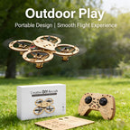 DIY Wooden RC Drone Kit – STEM Building Toy for Teens & Adults
