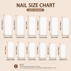 24-Piece Pink French Bow, Pearl Heart & Star Long Coffin Press-On Nails