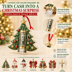 Christmas Cash Holder Ornament — Turn Cash Into a Christmas Surprise