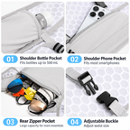 Lightweight Running Hydration Vest with Phone Pocket