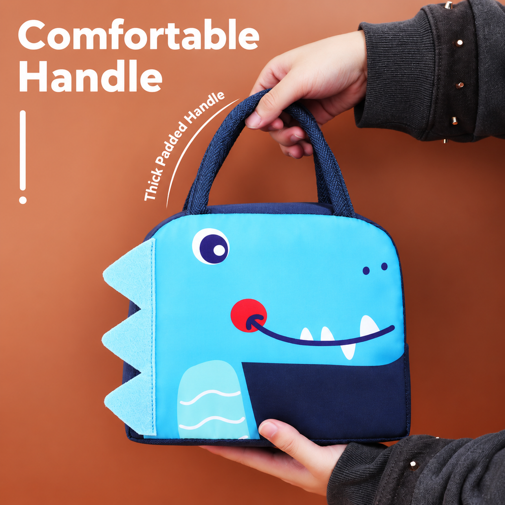 Kids Insulated Lunch Bag for School, Daycare & Picnics