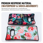 Floral Garden Kneeling Pad with Handle for Gardening