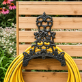Decorative Cast Iron Garden Hose Holder Wall Mounted Outdoor