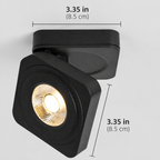Adjustable LED Ceiling Spotlight Square Surface Mount Light