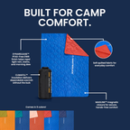 Trailside Camp Blanket Quilted Outdoor Camping Blanket