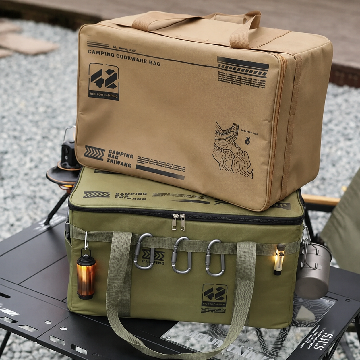 Waterproof Outdoor Storage Organizer – Foldable, Large Capacity, Durable