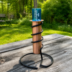 Solid Copper Rain Gauge with Garden Stake