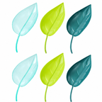 Leaf Plant Watering Funnels Set For Indoor And Outdoor Plant Care