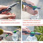 Manual Powerful Bottle Sprayer Attachment for Effective Gardening
