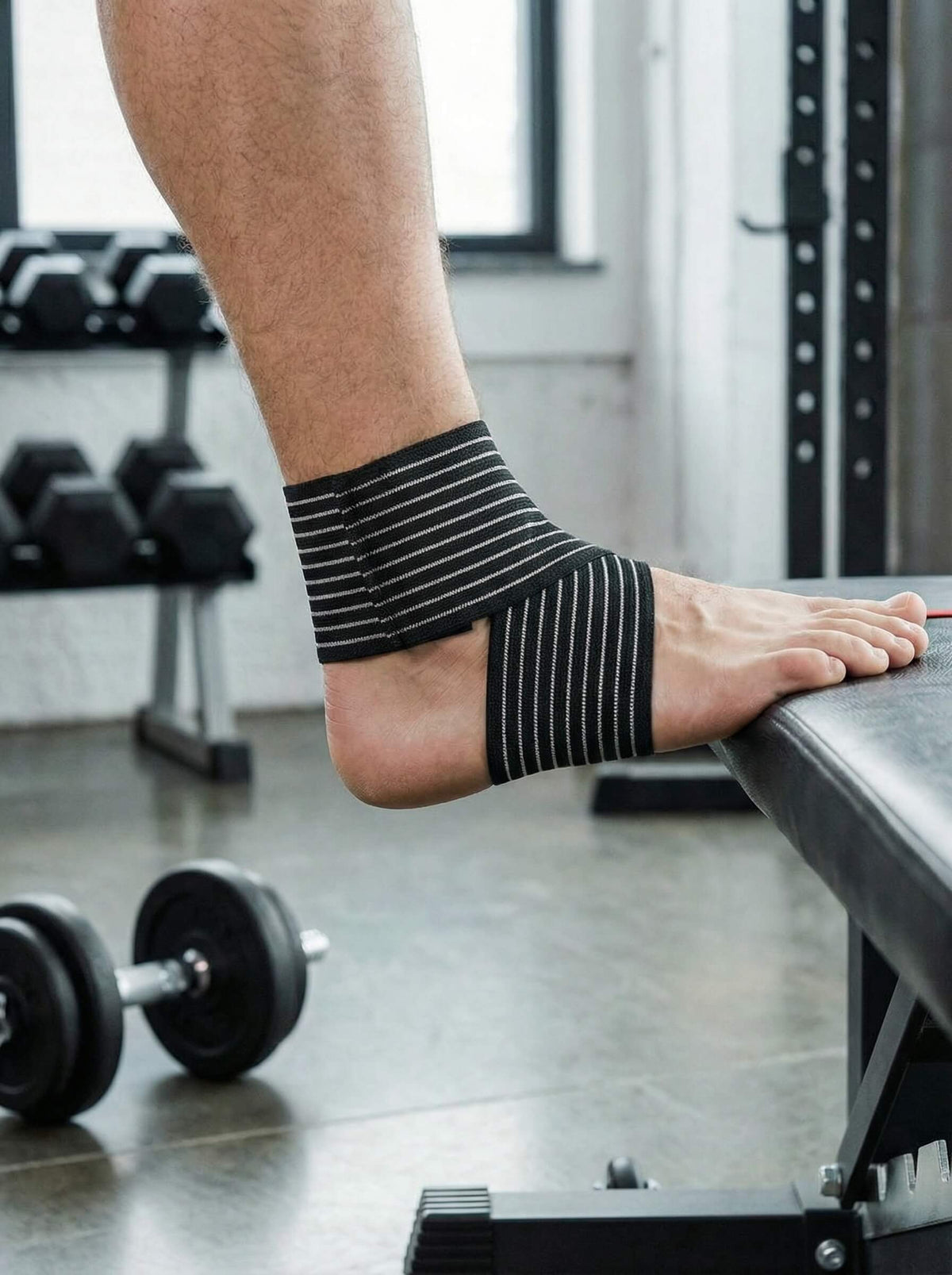 Adjustable Elastic Compression Wrap Bandage for Joint Support