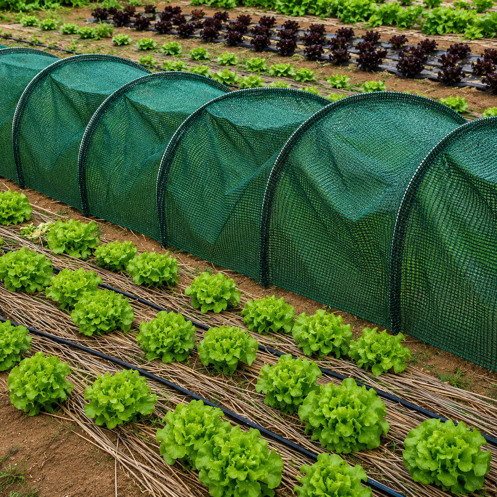 Portable Garden Frost Tunnel Shade Net