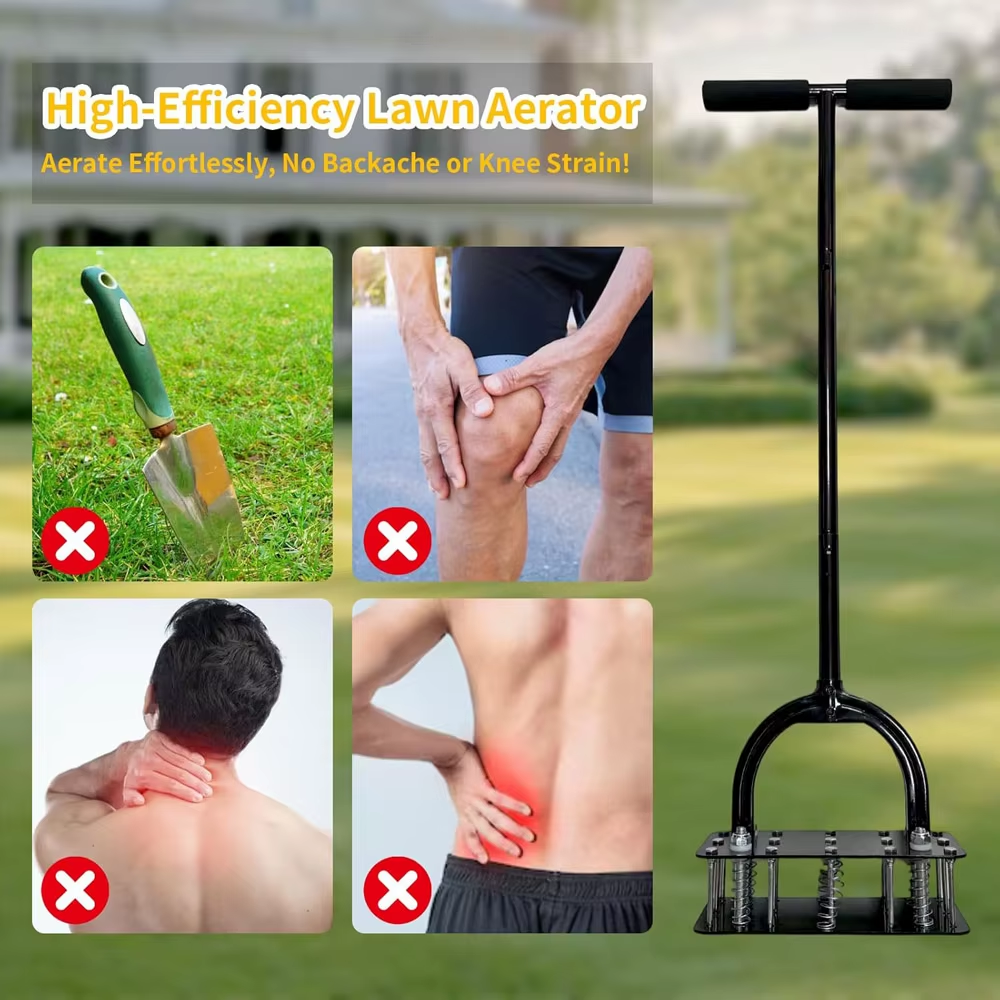 41 Inch Lawn Air Aerator Grass Aerator Lawn Tools