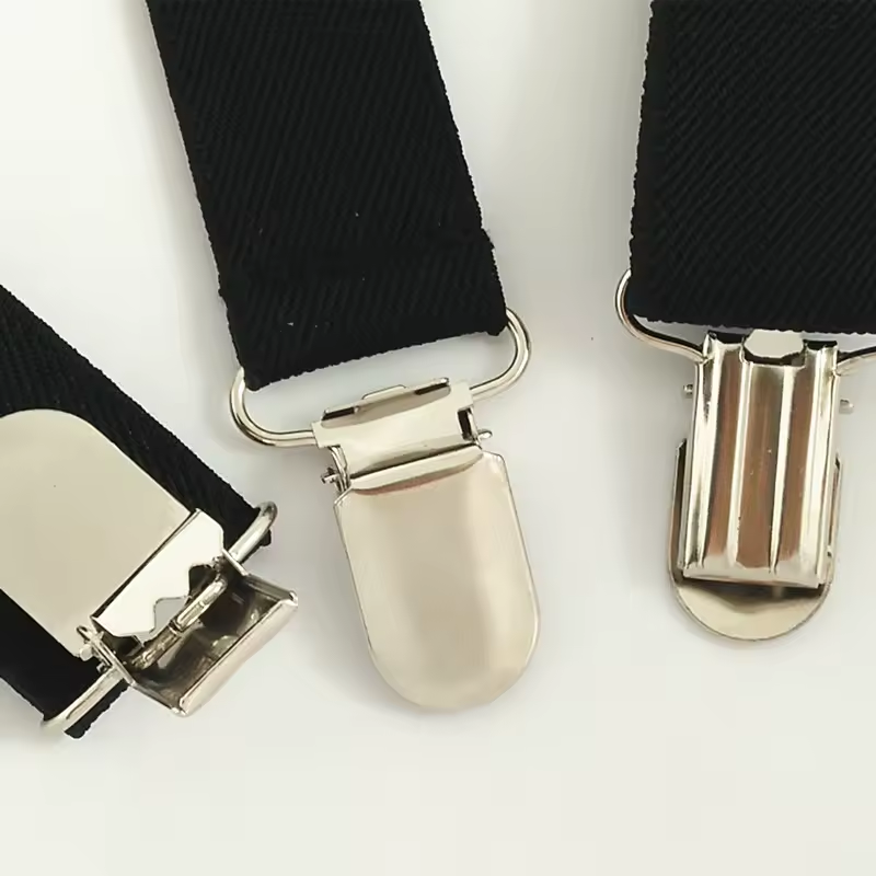 Suspenders for Men - Adjustable Y-Back 3-Clip Suspenders with 1 Inch Straps