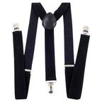 Suspenders for Men - Adjustable Y-Back 3-Clip Suspenders with 1 Inch Straps