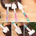 10-Piece Garden Tool Set – Gardening Hand Tools with Pruner, Trowel, Rake & Carry Case