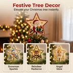 Pearl Diamond Art Christmas Tree Topper DIY Kit