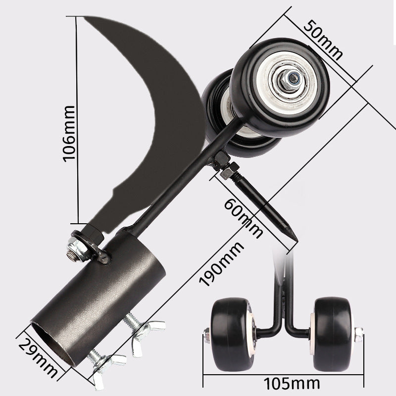 Precision Gap Weeder for Garden Paths Cracks and Flower Beds