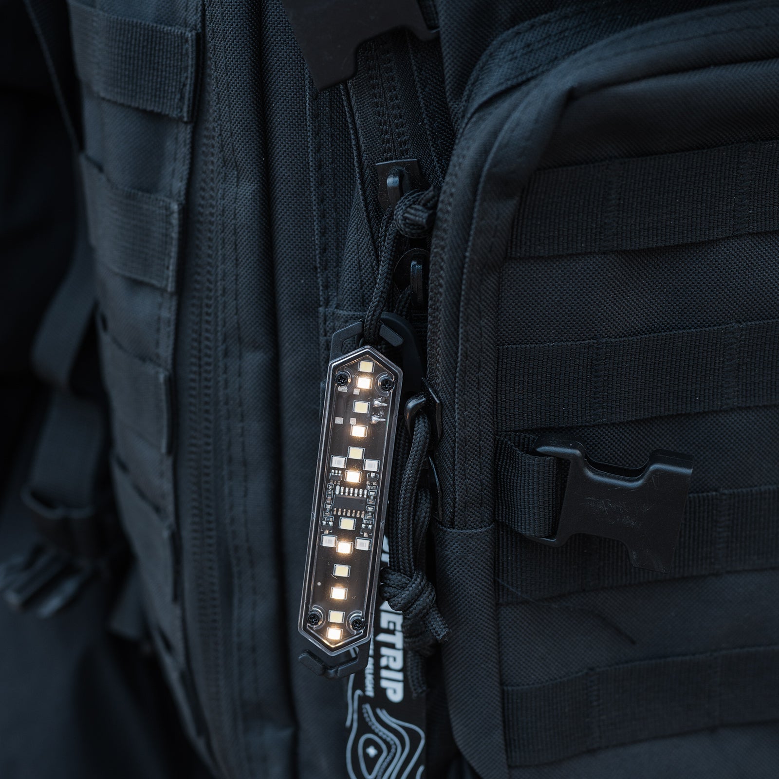 8-Piece USB-C Rechargeable Camping Rope Light Set with Stepless Dimming