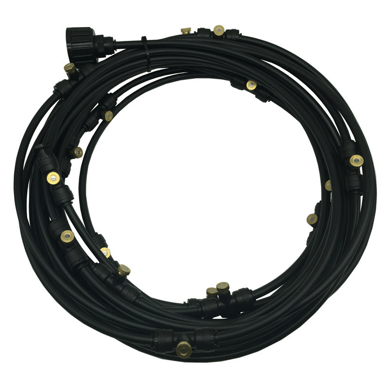 Outdoor Misting System Kit for Patio Cooling and Garden Watering