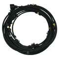 Outdoor Misting System Kit for Patio Cooling and Garden Watering