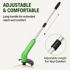 Cordless Mini Grass Trimmer Lightweight Adjustable Cutter